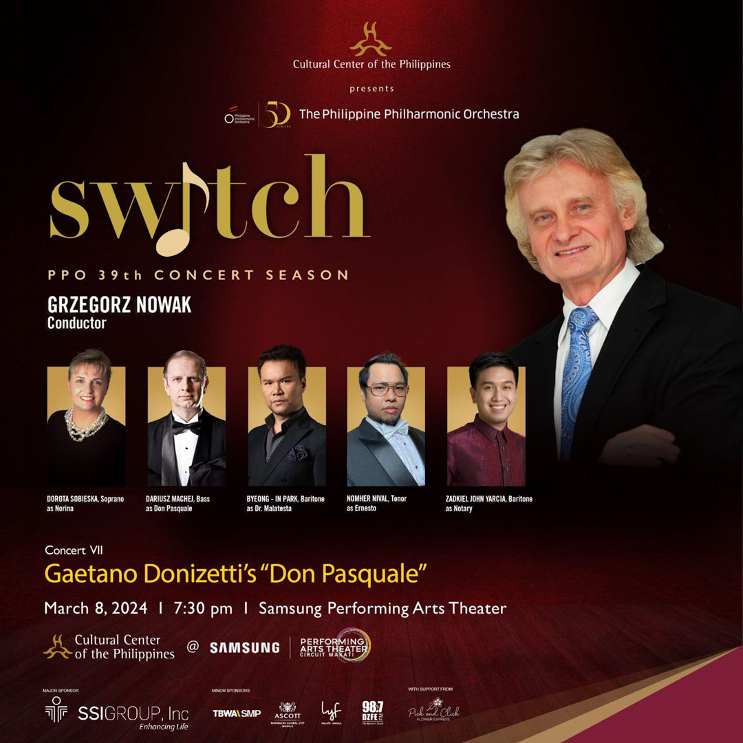 Philippine Philharmonic Orchestra Concert Series VII: Don Pasquale Image