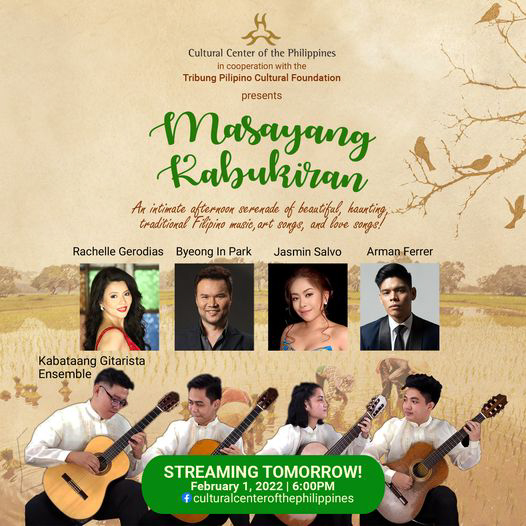 Masayang Kabukiran: An Intimate Serenade of Beautiful, Haunting, Traditional Filipino Music Image