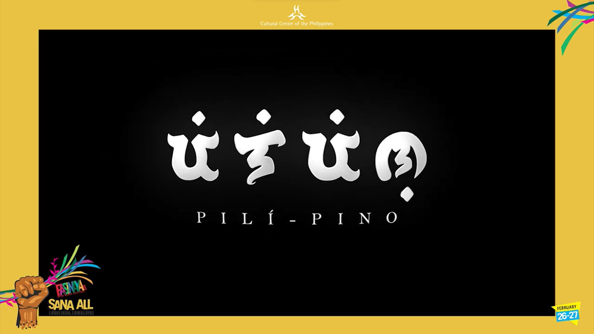 Pasinaya Open House Festival 2022: PILI-PINO Image