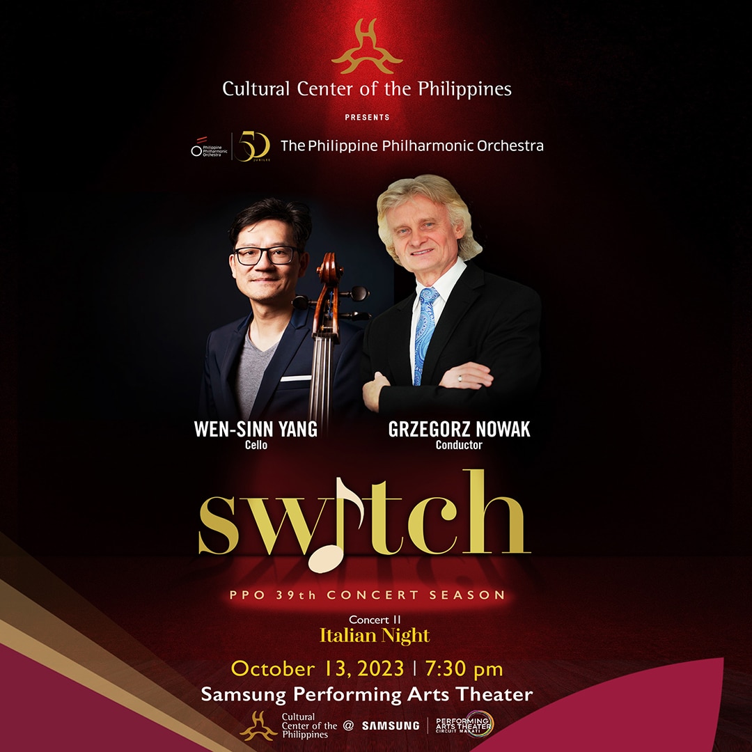 Philippine Philharmonic Orchestra: Switch (Concert Series II - Italian Night) Image