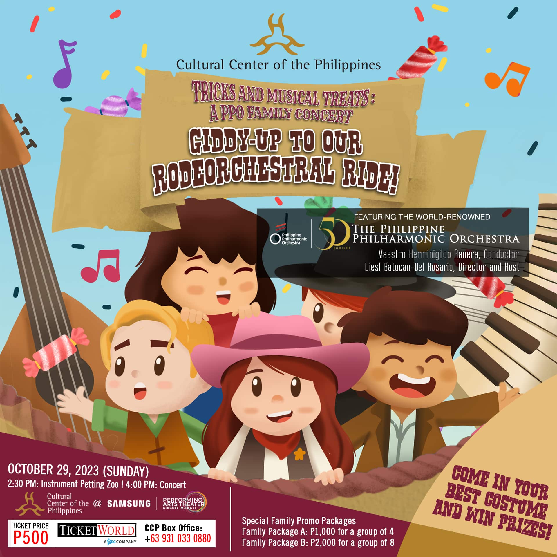 Tricks and Musical Treats 2023: A Philippine Philharmonic Orchestra Family Concert Image